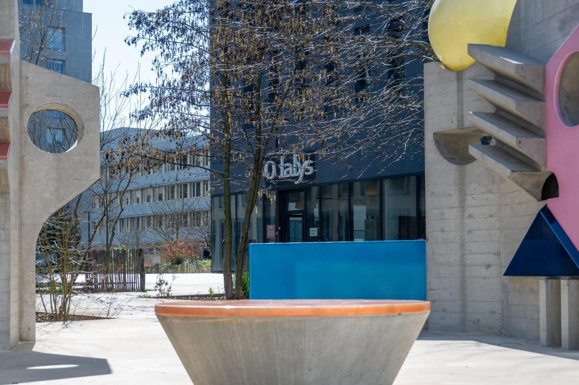 Appart Hotel Odalys City Nantes Cite Des Congres Buitenkant foto