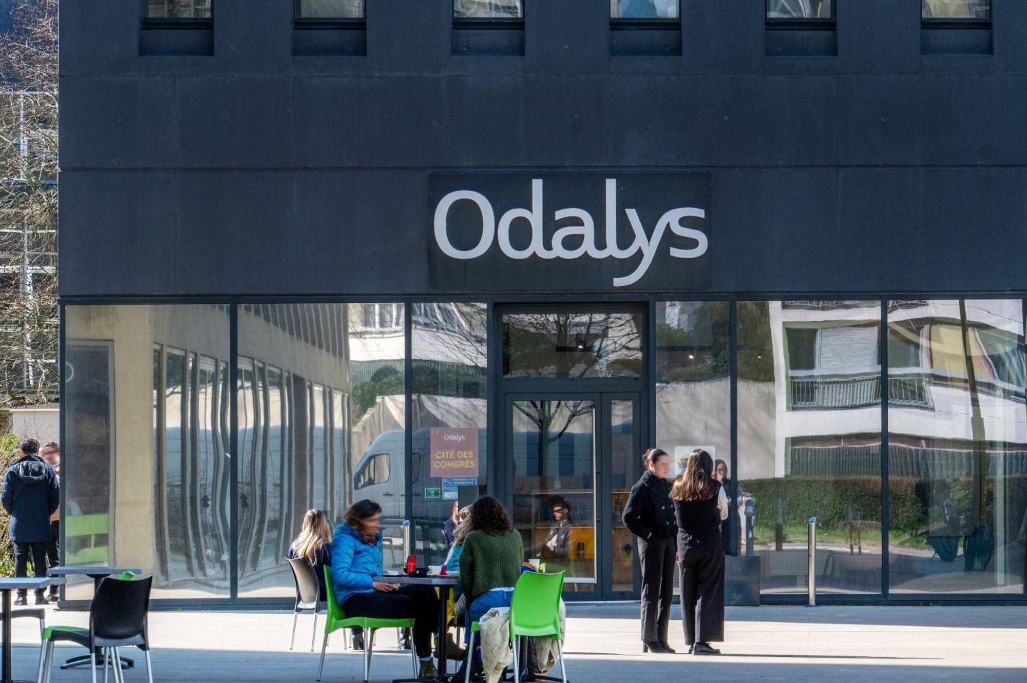 Appart Hotel Odalys City Nantes Cite Des Congres Buitenkant foto